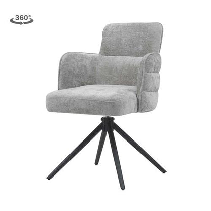 Eetkamerstoel Rumo | Grijs Stof