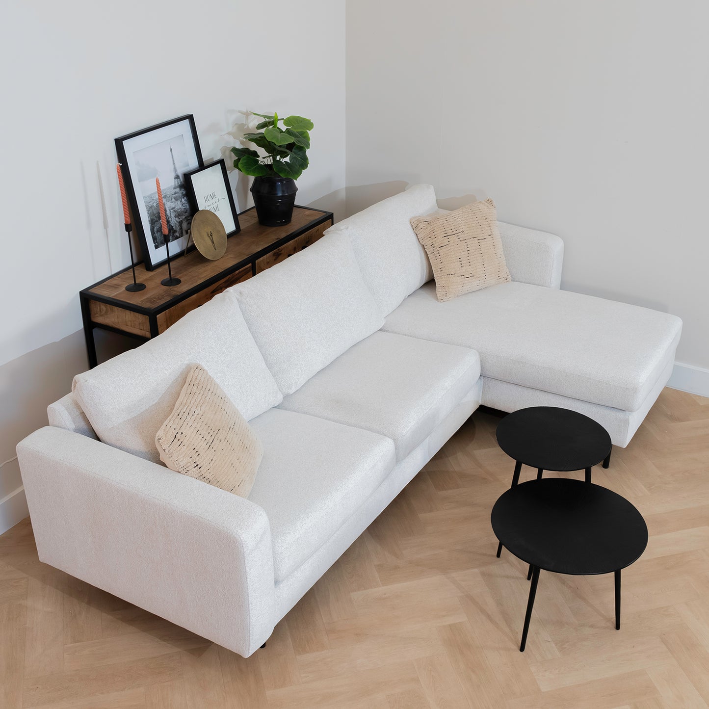 Bank Bonzana | Stof Beige | L+R