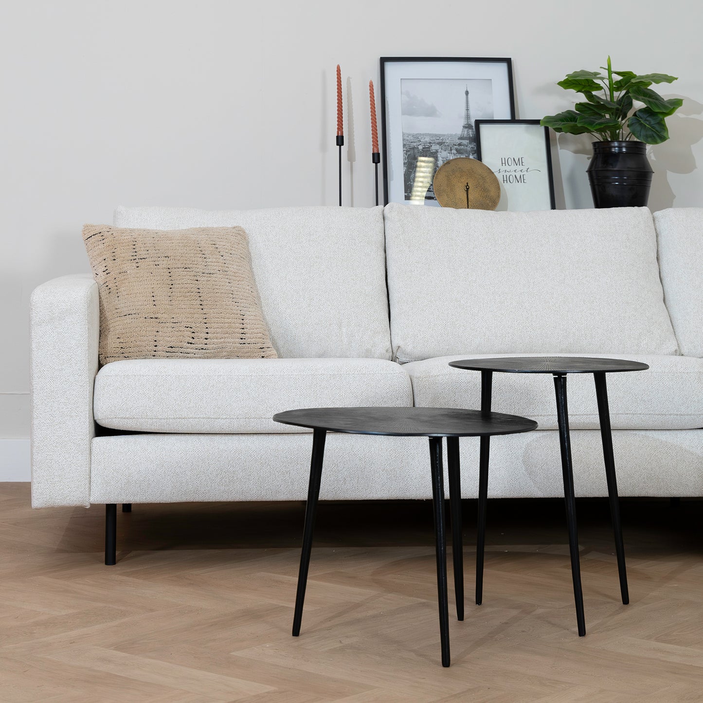 Bank Bonzana | Stof Beige | L+R