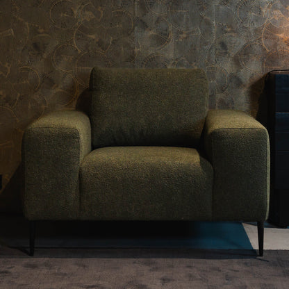 Fauteuil Ferraro | 1-Zits | Hunter Bouclé