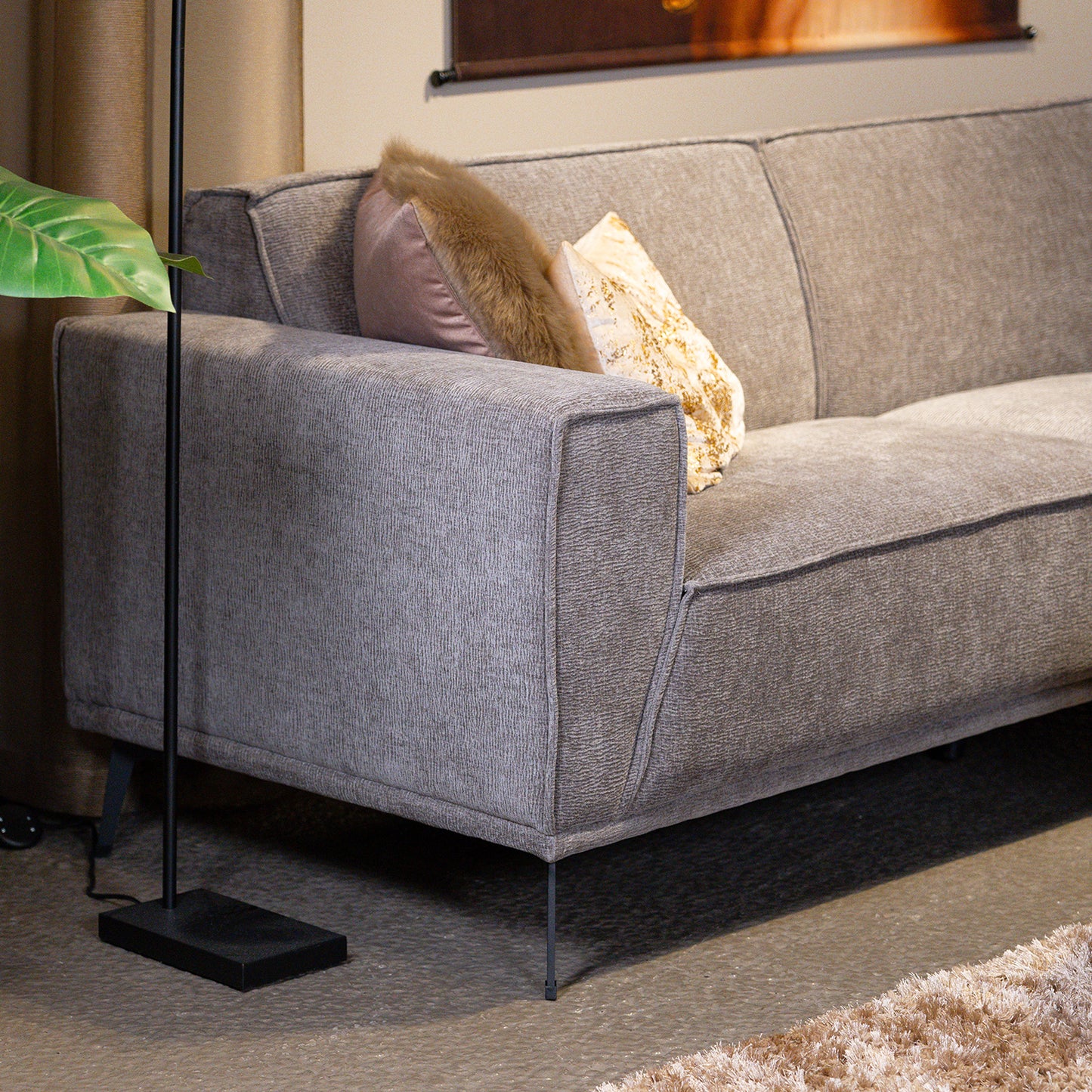 Bank Leeds Combi | Moss Grijs