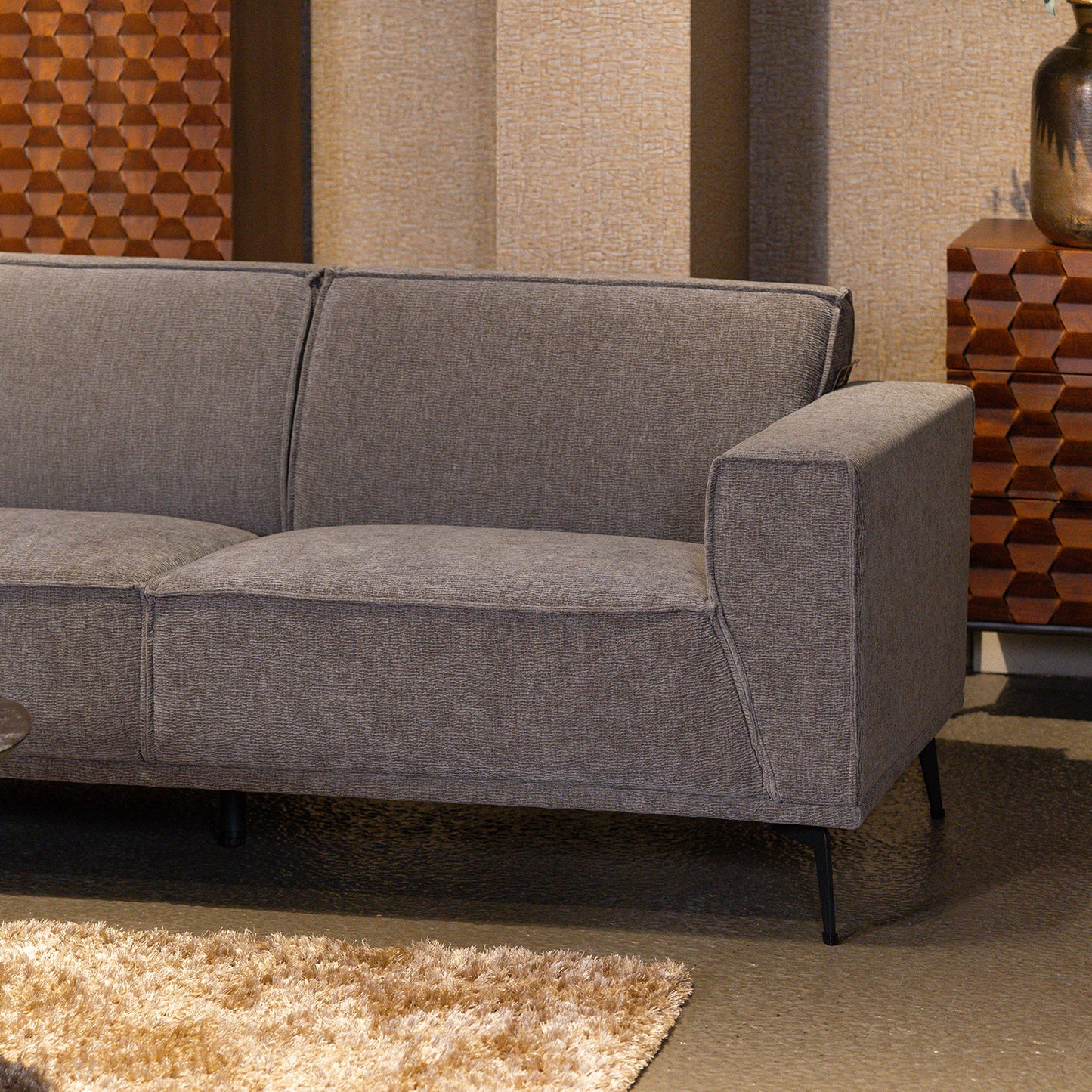 Bank Leeds Combi | Moss Grijs