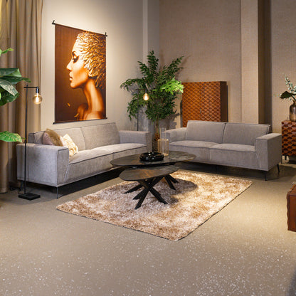 Bank Leeds Combi | Moss Grijs