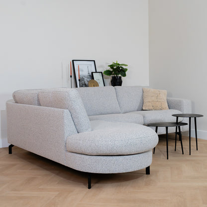 Hoekbank Parker | Grijs Stof