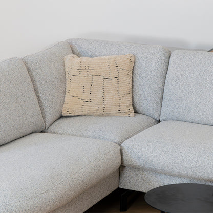 Hoekbank Parker | Grijs Stof