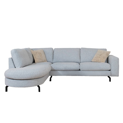 Hoekbank Parker | Grijs Stof