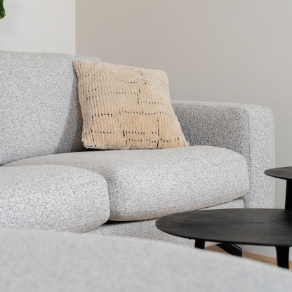 Hoekbank Parker | Grijs Stof