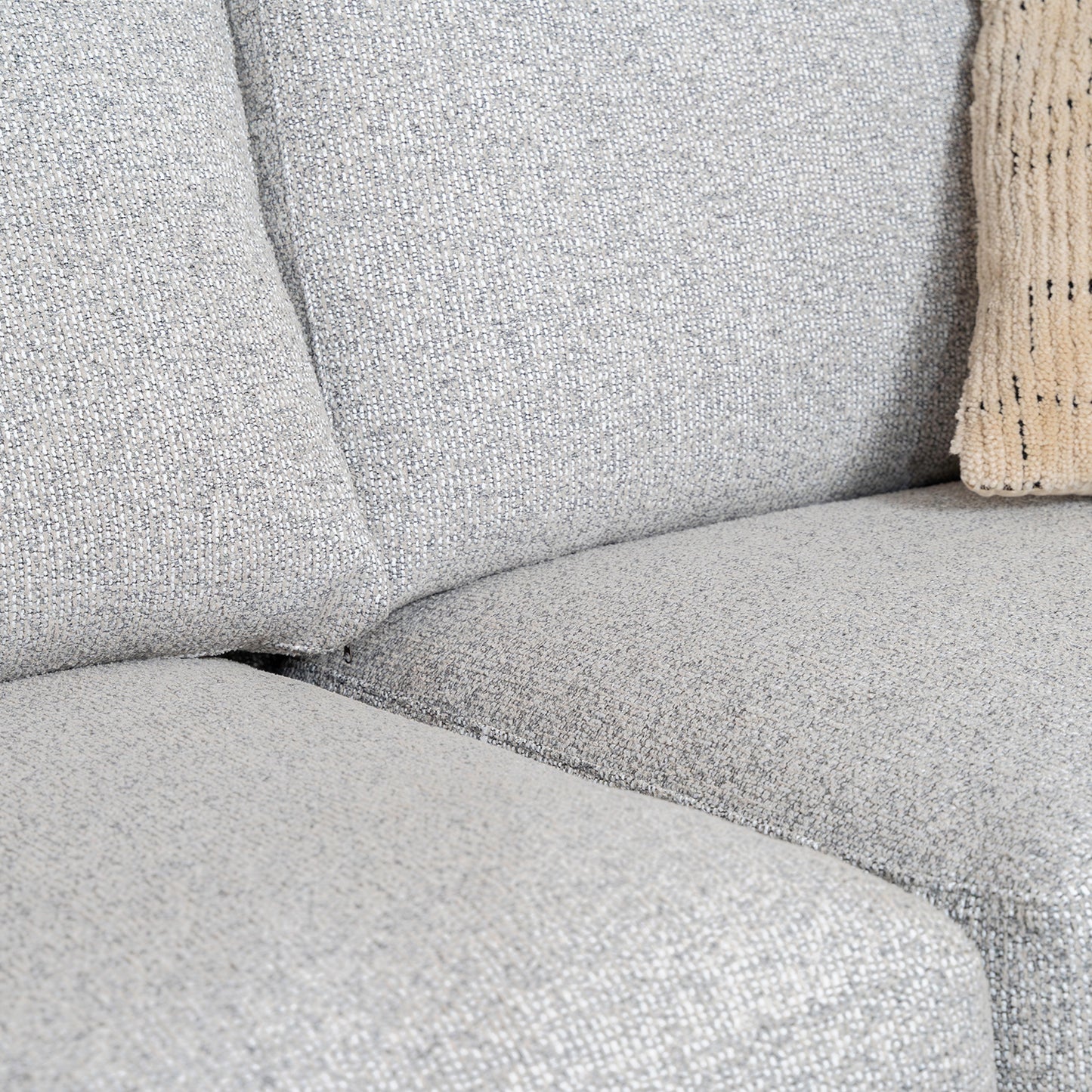 Hoekbank Parker | Grijs Stof