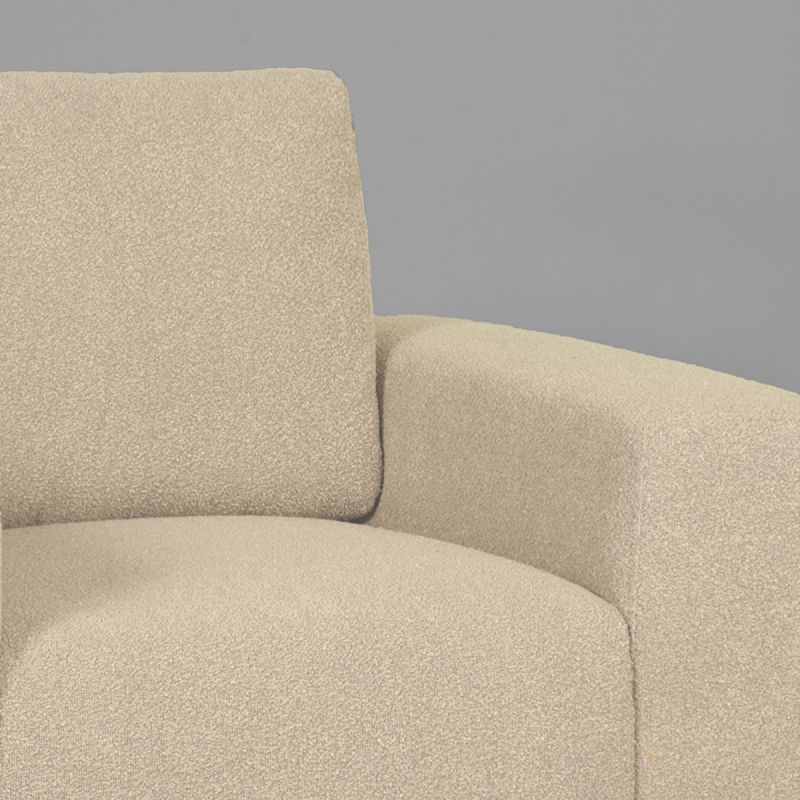 Fauteuil Ferraro | 1-Zits | Zand Bouclé