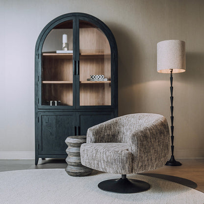 Draaifauteuil Barga | Stof