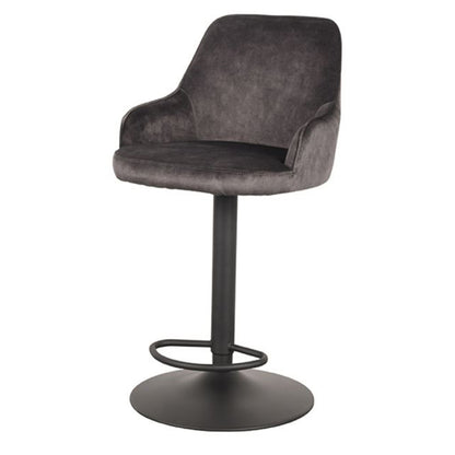 Barkruk Fender | Kookeiland of Bartafel | Antraciet Velvet