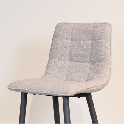 Barkruk Jelt | Kookeiland of Bartafel | Bouclé Naturel