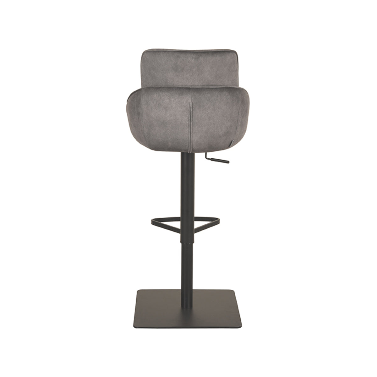 Barkruk Beauty | Grijs Microvezel