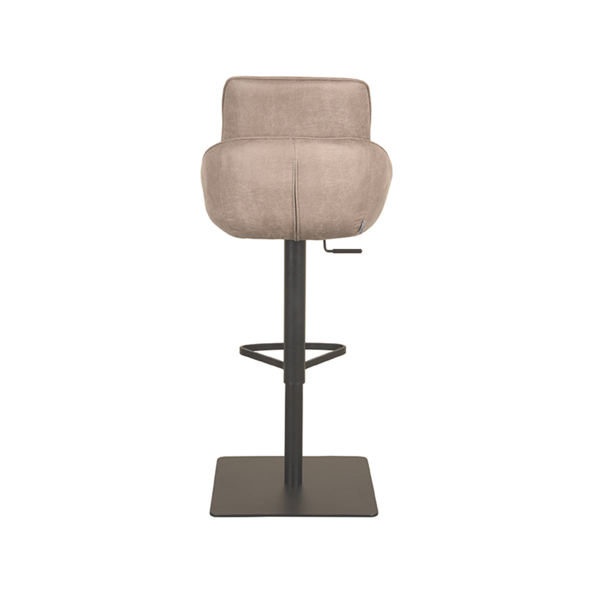 Barkruk Beauty | Taupe Microvezel