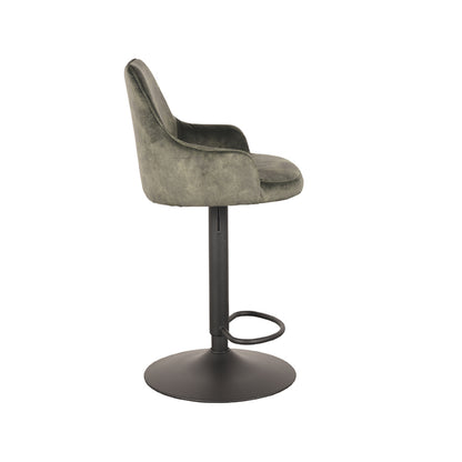 Barkruk Fender | Groen Velvet