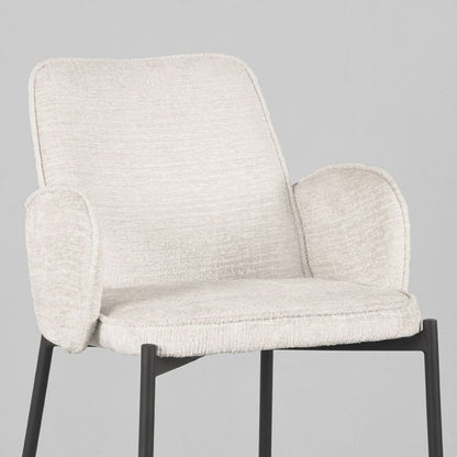 Barkruk Joni | Horecahoogte | Crème