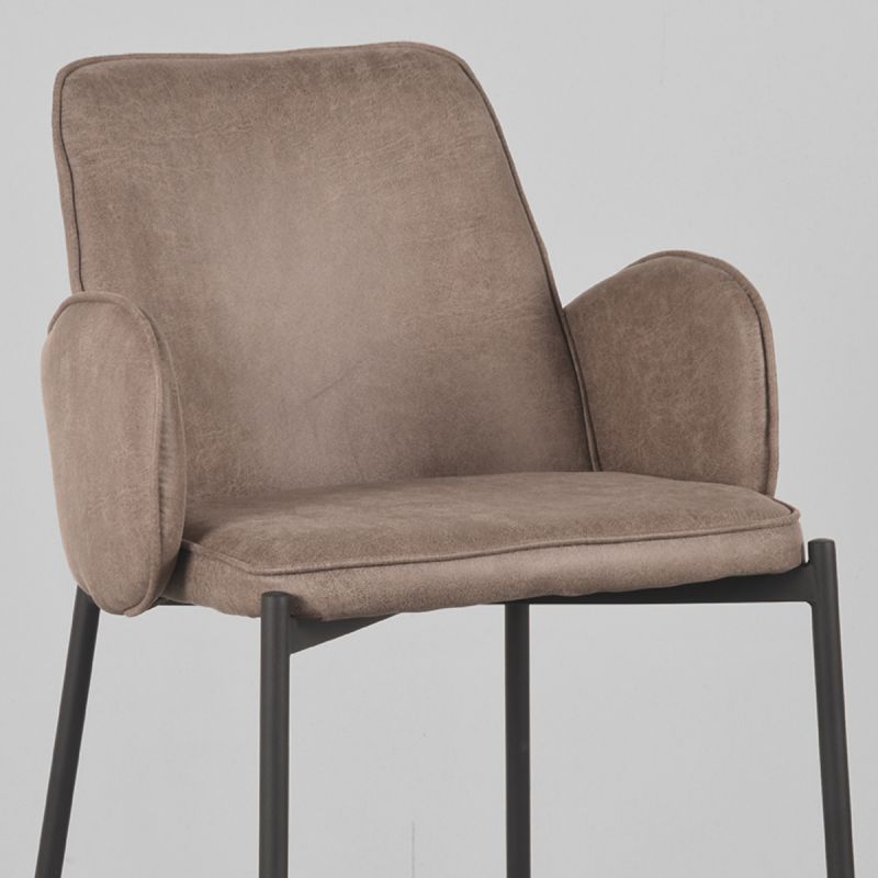 Barkruk Joni | Horecahoogte | Taupe