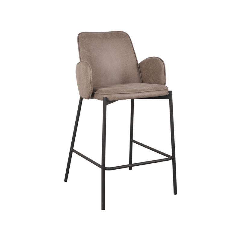 Barkruk Joni | Kookeiland of Bartafel |Taupe