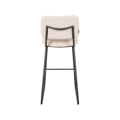 Barkruk Noah | Horecahoogte | Naturel Ribcord