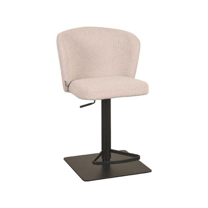 Barkruk Wave | Kookeiland of Bartafel | Naturel Bouclé