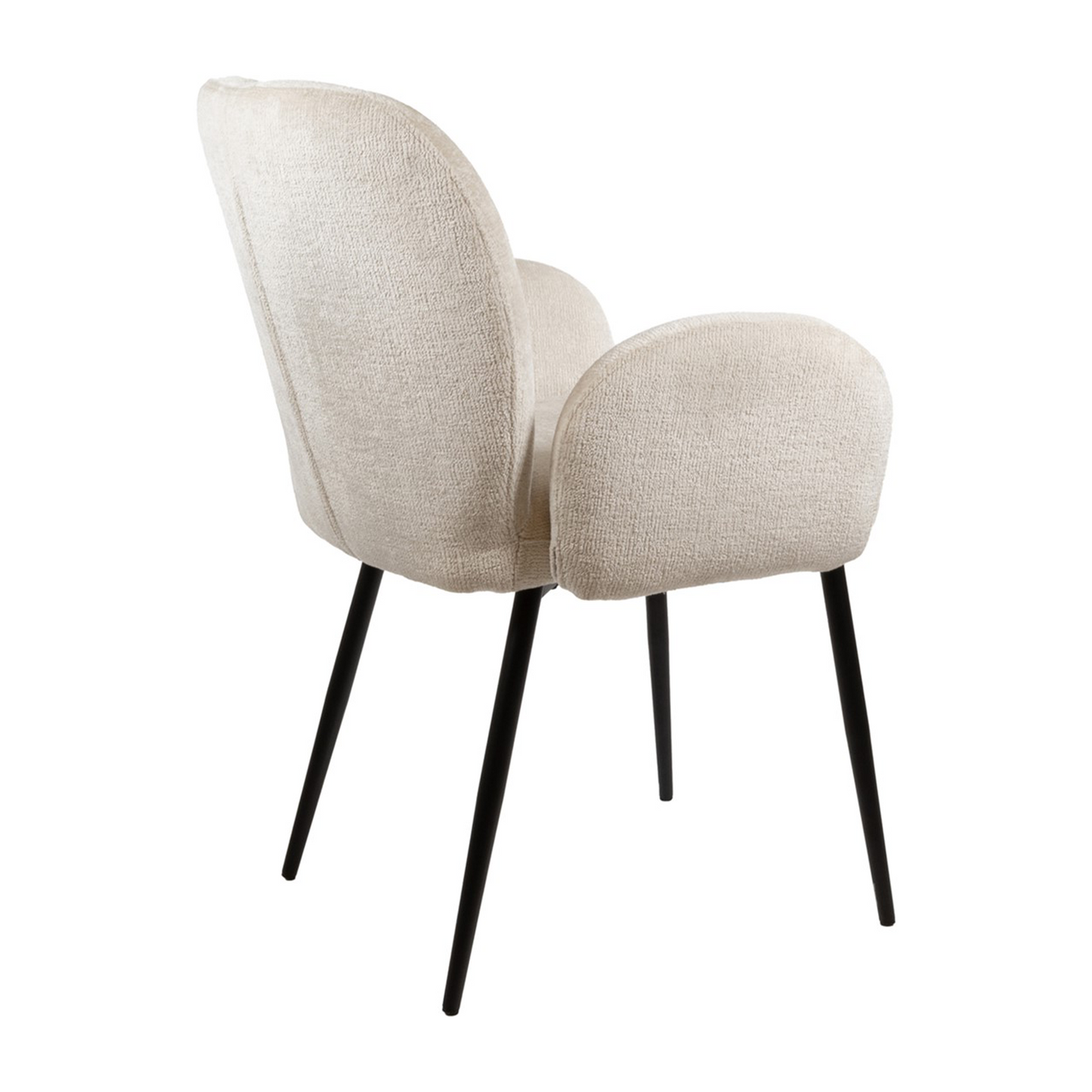 Eetkamerstoel Bobby | Beige Stof