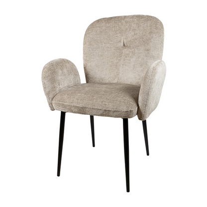 Eetkamerstoel Bobby | Zand Stof