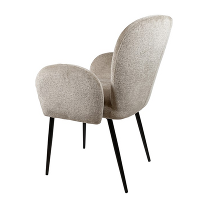 Eetkamerstoel Bobby | Zand Stof