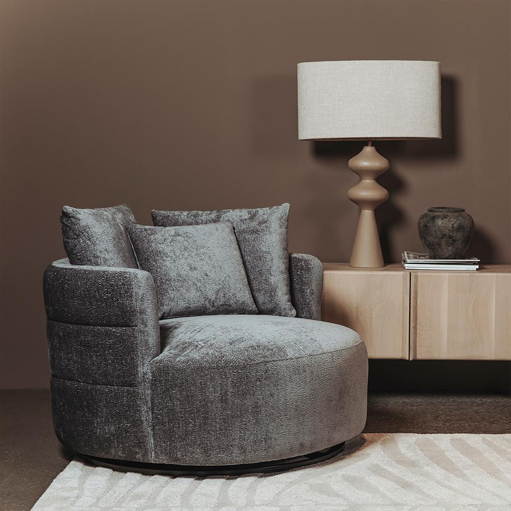 Fauteuil Bolza | Grijs — Algemene Sfeerfoto
