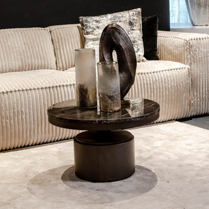 Salontafel Bregt | Hoog | Bruin Marmer