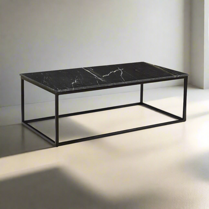 Salontafel Brix | Zwart Marmer