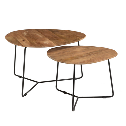 Salontafelset Ivy | Bruin Mangohout