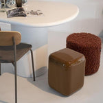 Poef Vista | Bruin Polyester