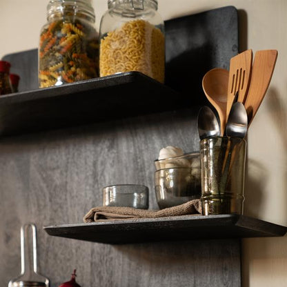 Wanddecoratie Seco | Bruin Mangohout