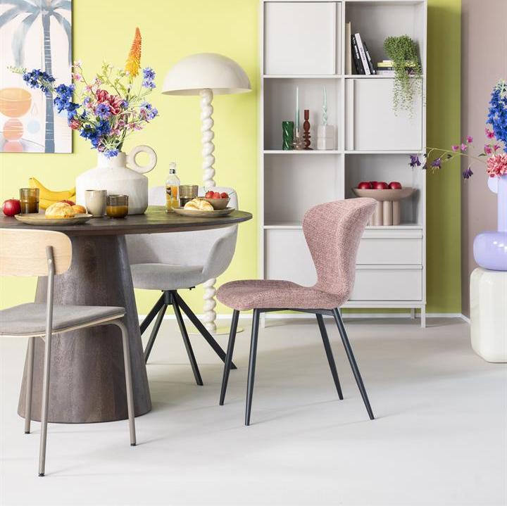 Vloerlamp Luox | Beige Hout