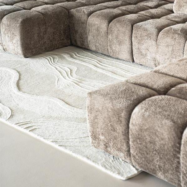 Vloerkleed Soil | Wit 100% Wol