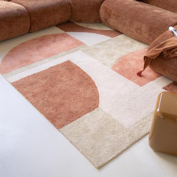 Vloerkleed Kazi | Terracotta