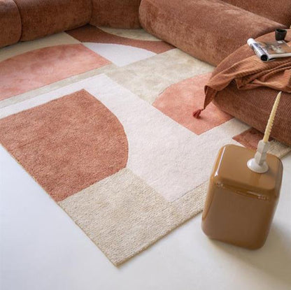 Vloerkleed Kazi | Terracotta