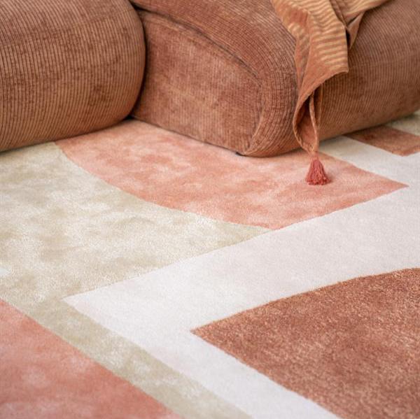 Vloerkleed Kazi | Terracotta