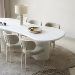 Eettafel Seki | Wit Magnesium Oxide