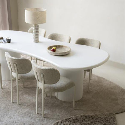 Eettafel Seki | Wit Magnesium Oxide