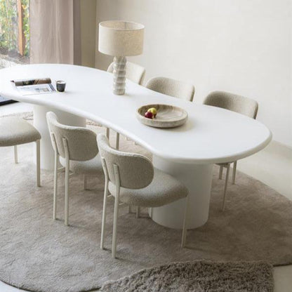 Eettafel Seki | Wit Magnesium Oxide