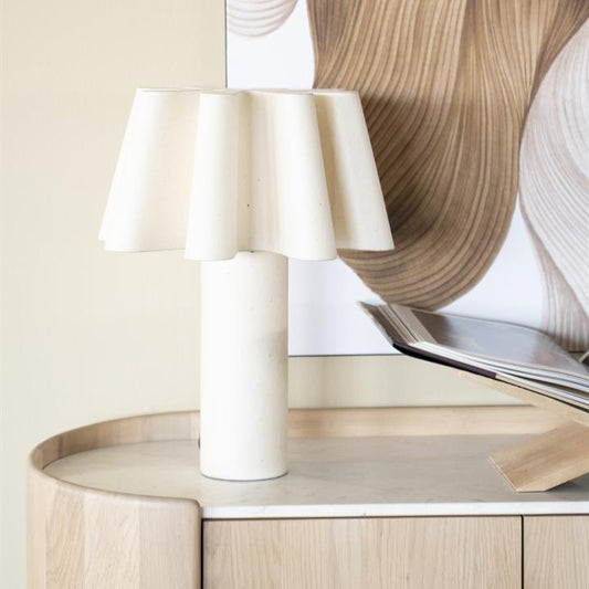 Tafellamp Livera | Naturel Papier & ijzer