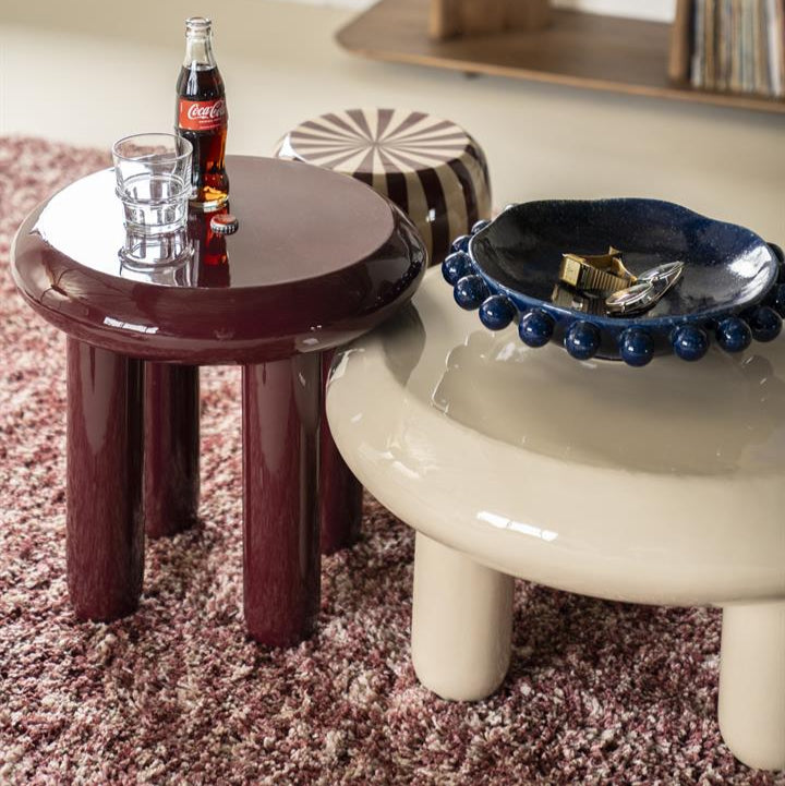 Salontafel Balloon | Beige Metaal