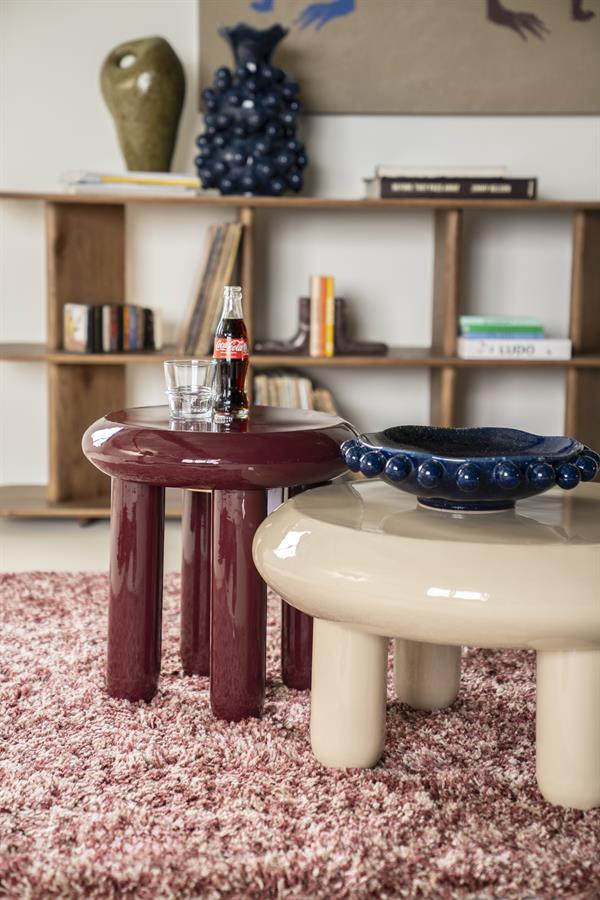 Schaal Viro blauw aardewerk in een interieur