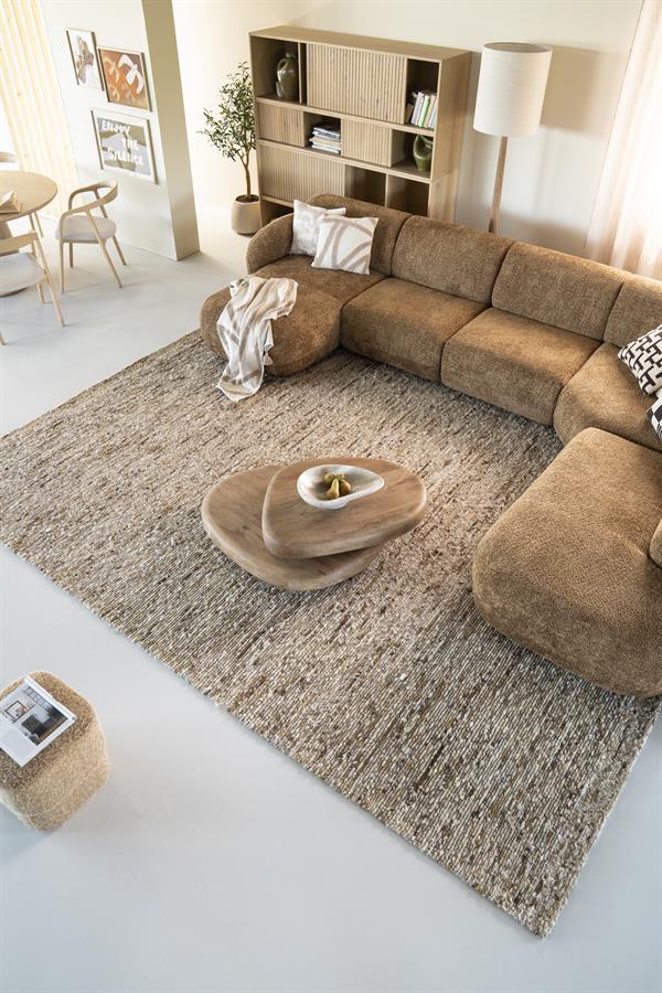 Vloerkleed Takara | Mustard 90% Wol 10% Polyester