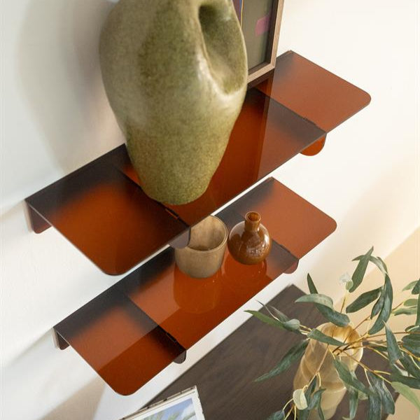 Wand decoratie Hera | Bruin Acryl