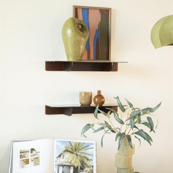 Wand decoratie Hera | Bruin Acryl