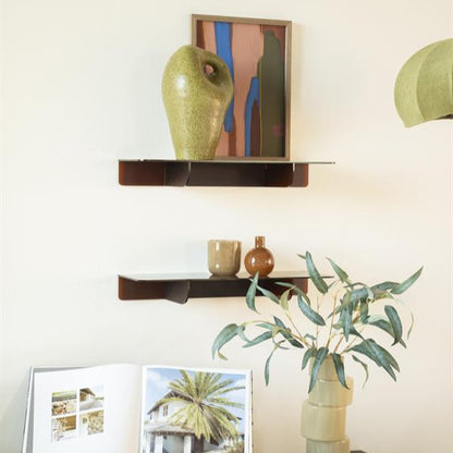 Wand decoratie Hera | Bruin Acryl