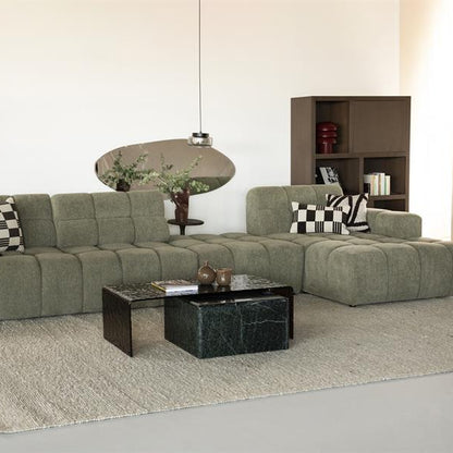 Salontafel Ripple | Bruin Glas