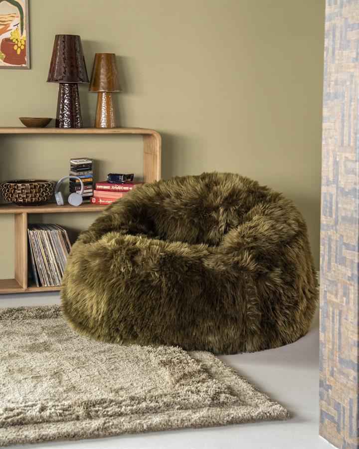 Fauteuil Snuzzle groen stof